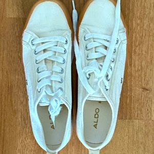 White Aldo Sneakers